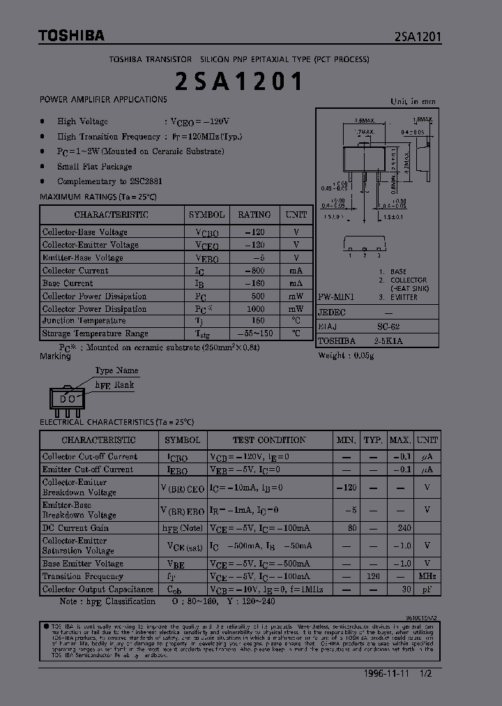 2SA1201_175914.PDF Datasheet