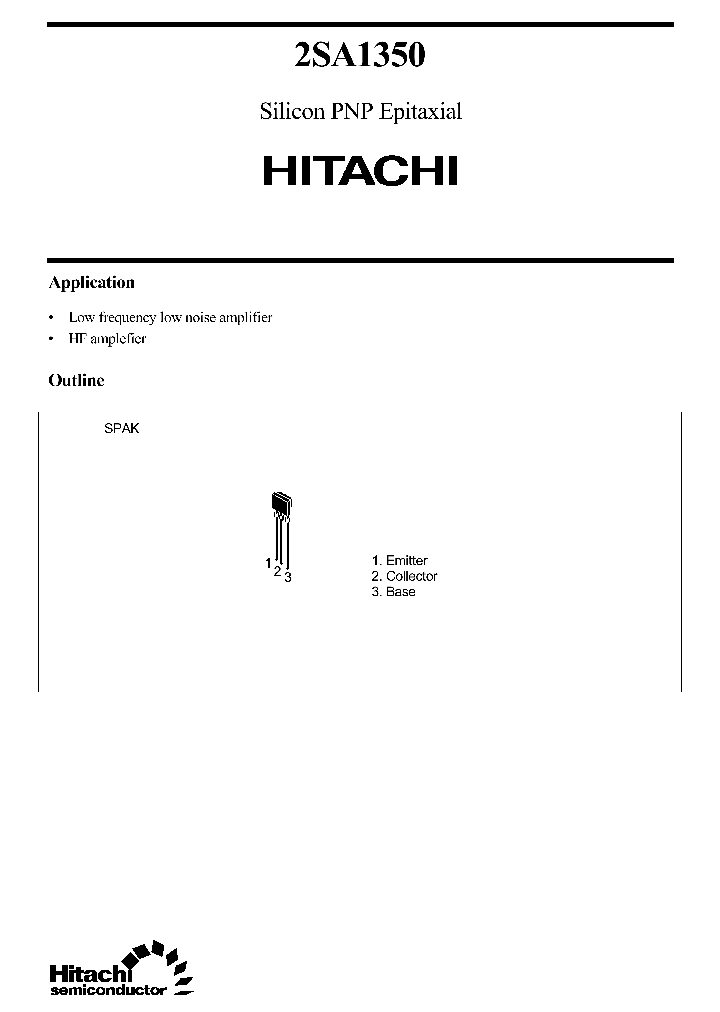 2SA1350_364374.PDF Datasheet