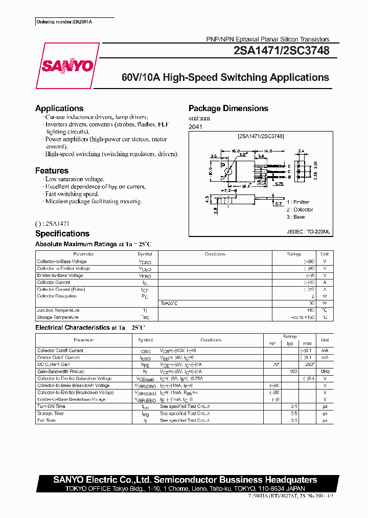 2SA1471_362130.PDF Datasheet