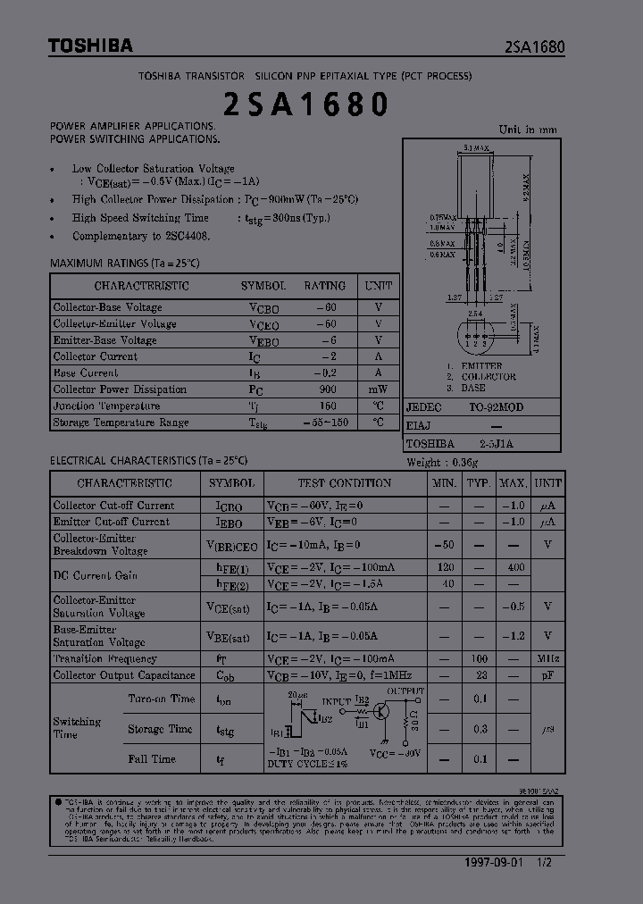 2SA1680_248156.PDF Datasheet