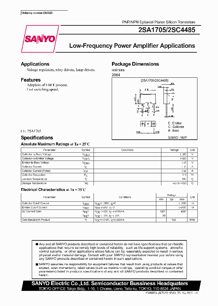 2SA1705_385332.PDF Datasheet