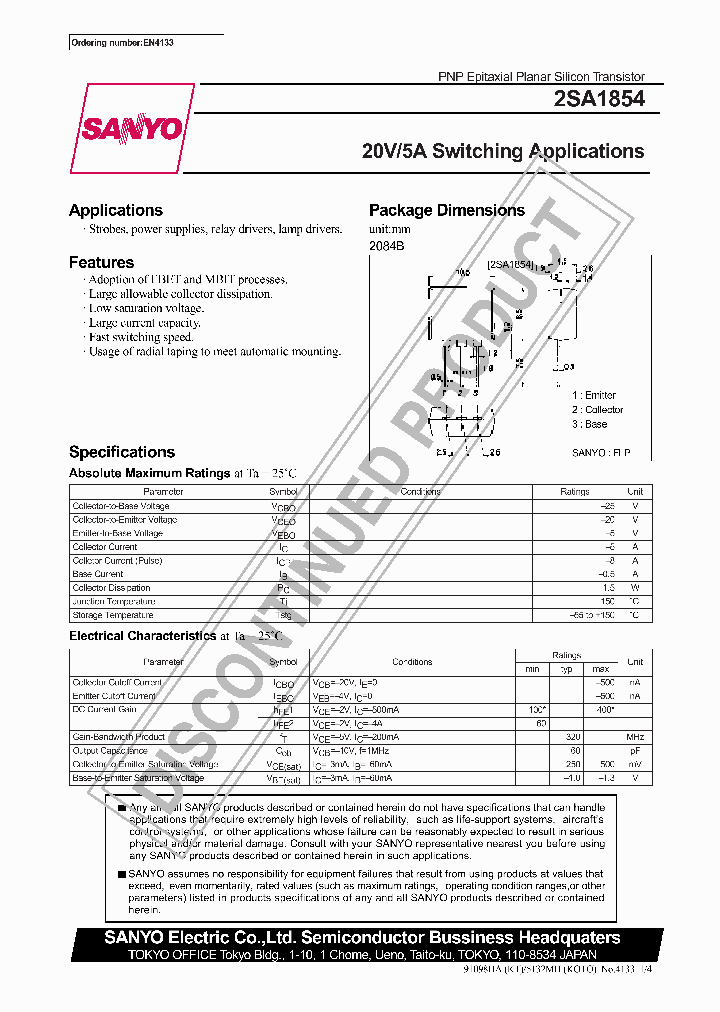 2SA1854_328776.PDF Datasheet