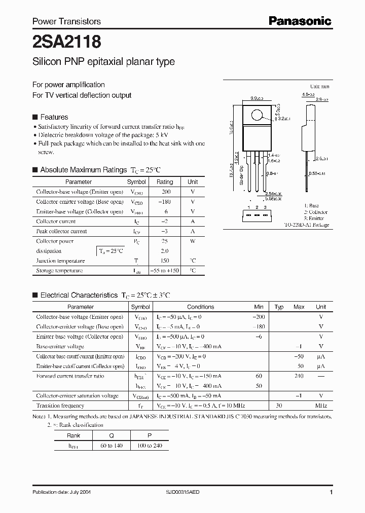 2SA2118_344845.PDF Datasheet