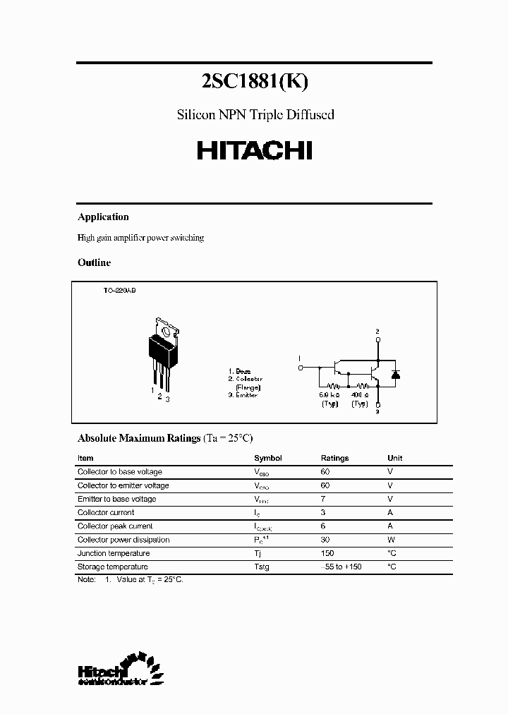 2SC1881K_379416.PDF Datasheet