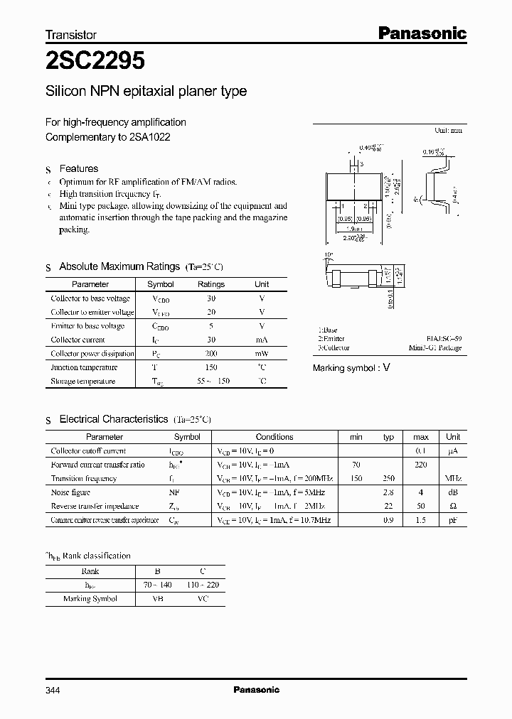 2SC2295_348527.PDF Datasheet