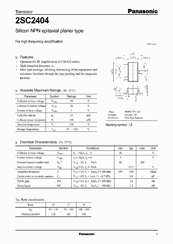 2SC2404_310637.PDF Datasheet