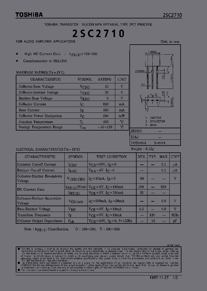 2SC2710_308965.PDF Datasheet