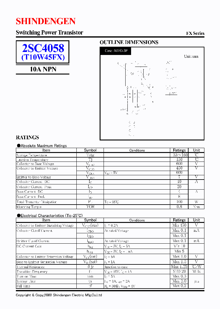 2SC4058_17308.PDF Datasheet