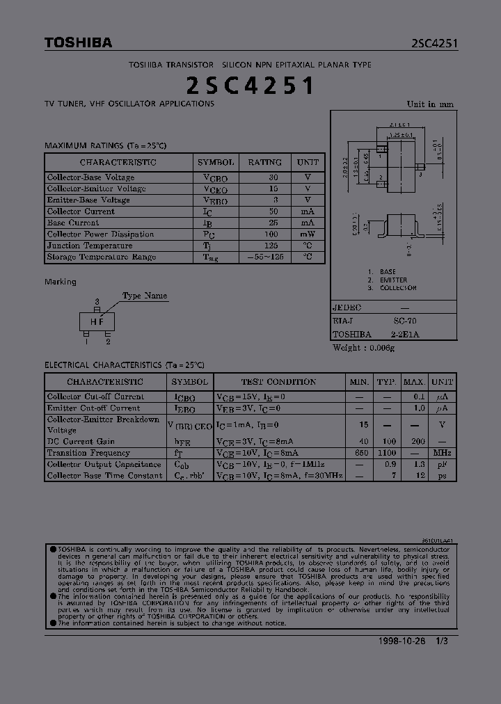 2SC4251_330886.PDF Datasheet