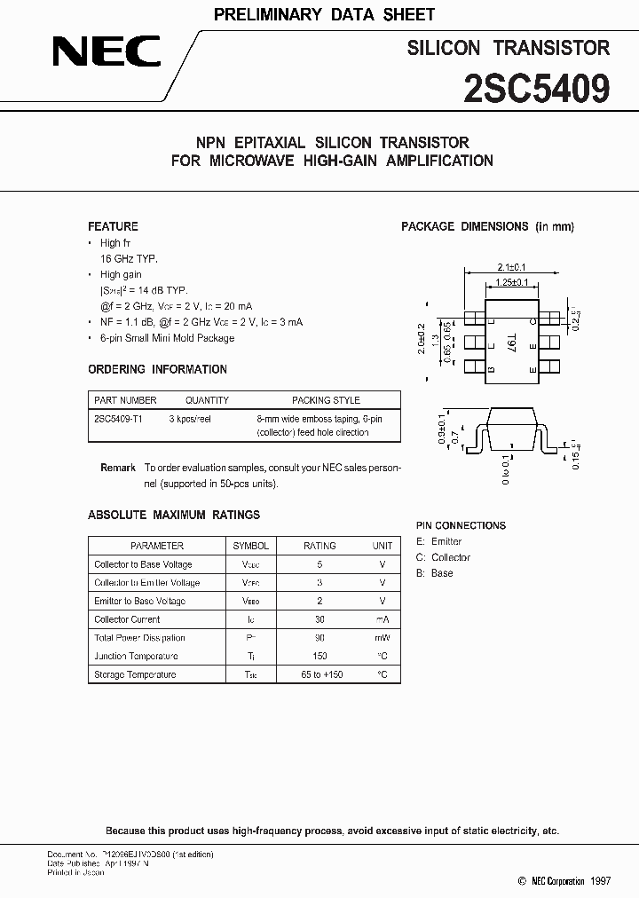 2SC5409-T1_377438.PDF Datasheet