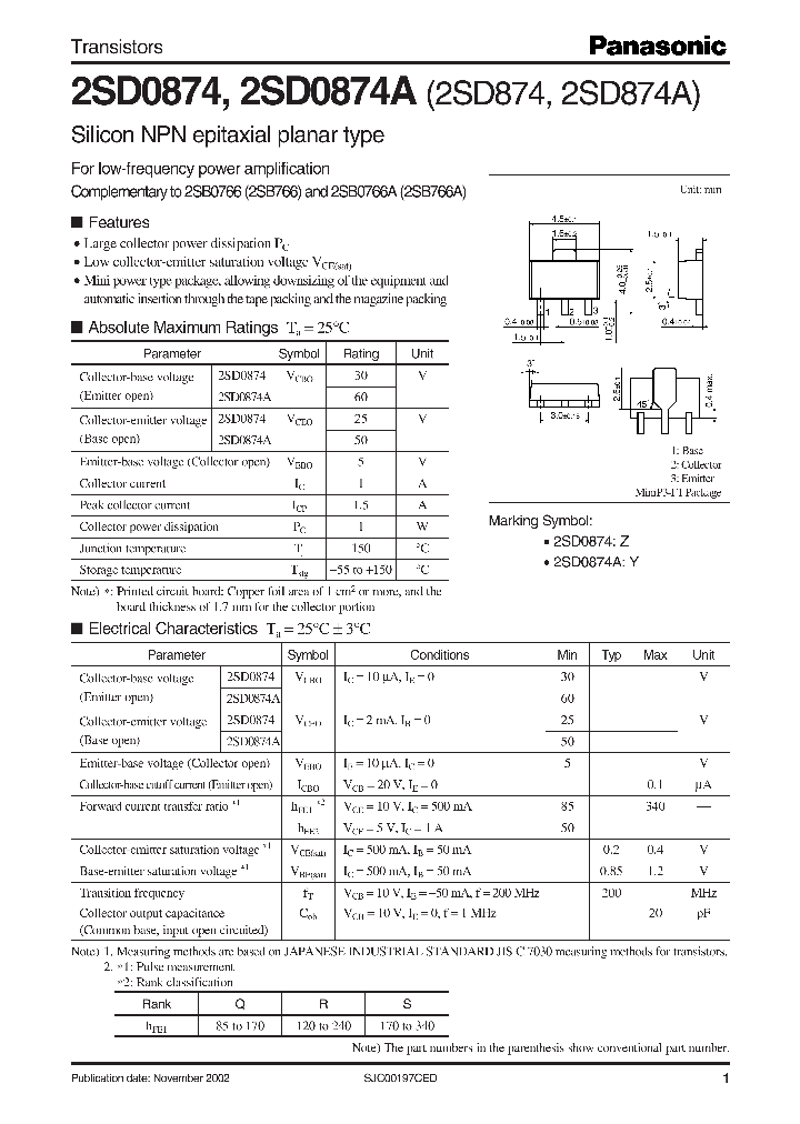 2SD0874_322062.PDF Datasheet