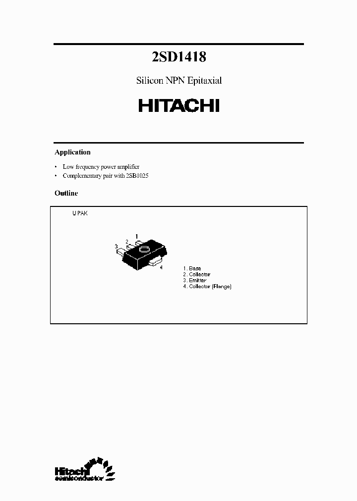 2SD1418_363422.PDF Datasheet