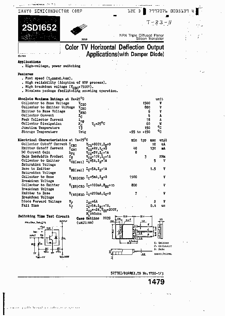 2SD1652_368518.PDF Datasheet