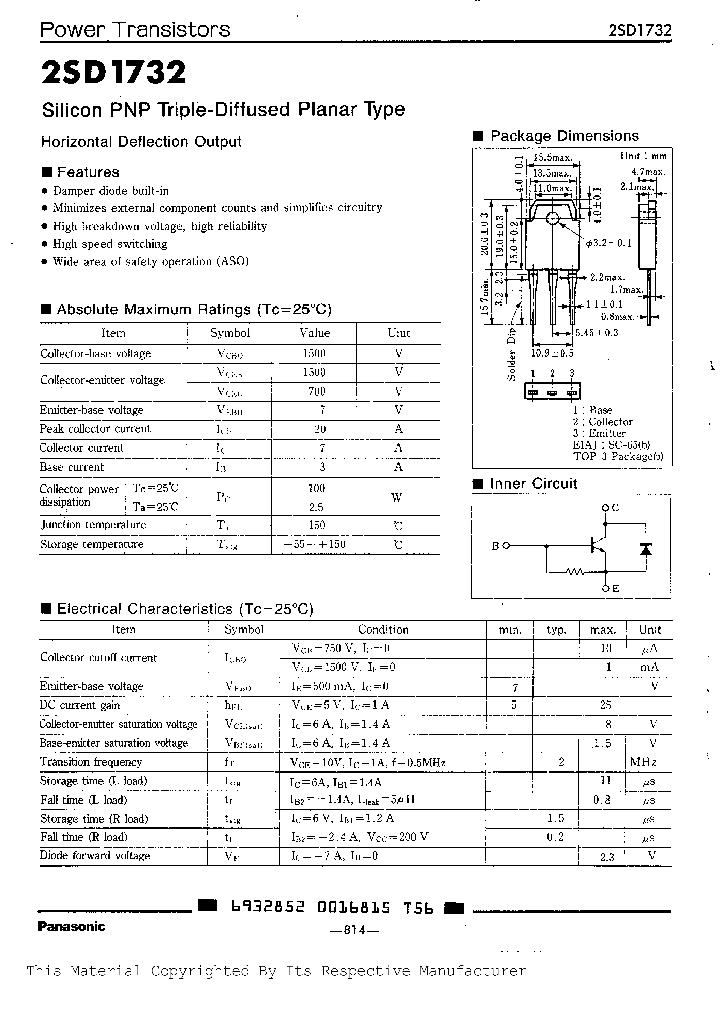 2SD1732_367483.PDF Datasheet