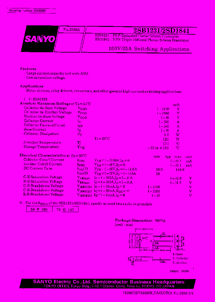 2SD1841_329797.PDF Datasheet