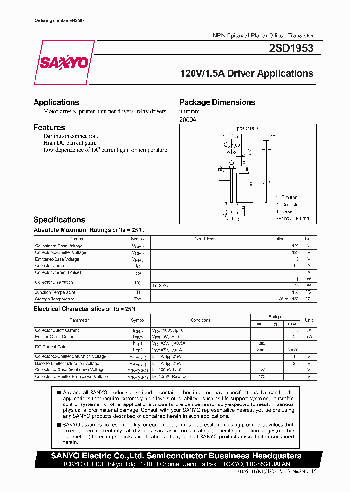 2SD1953_313127.PDF Datasheet
