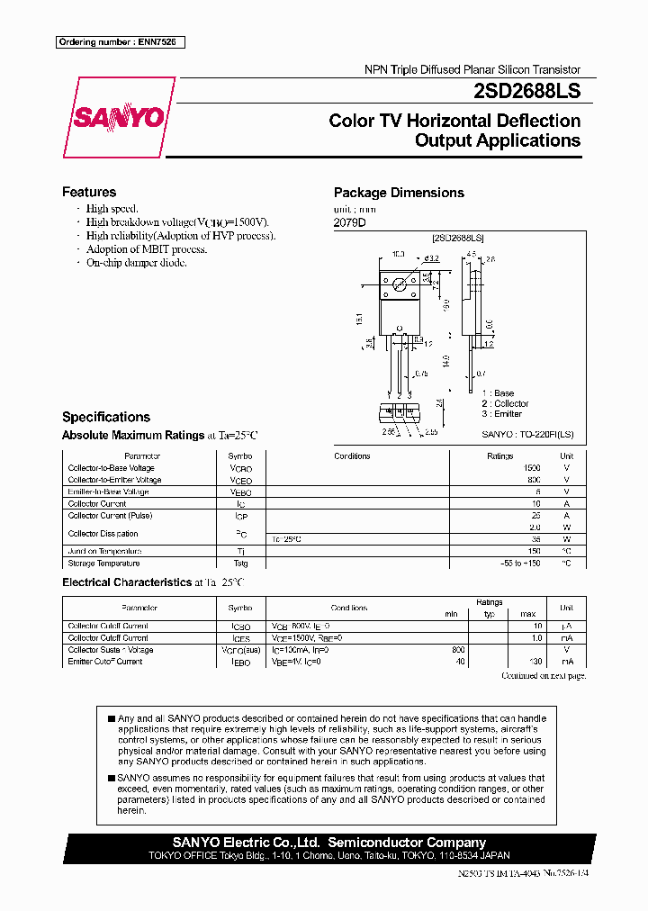 2SD2688LS_346944.PDF Datasheet