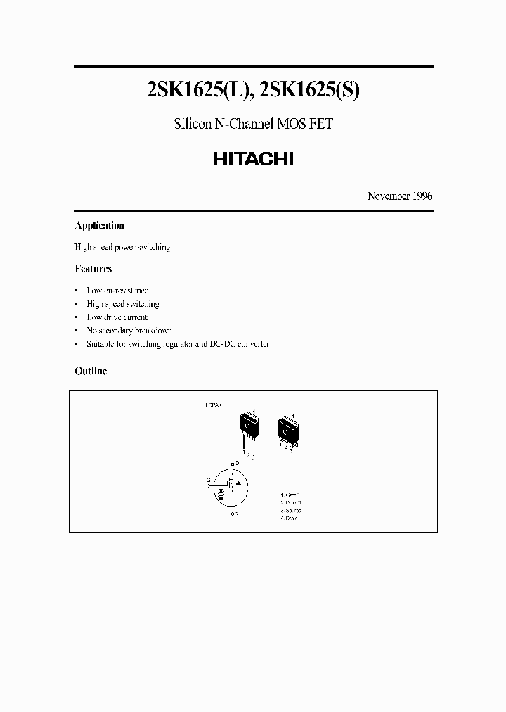 2SK1625_196684.PDF Datasheet