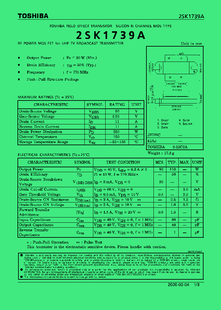 2SK1739A_360202.PDF Datasheet