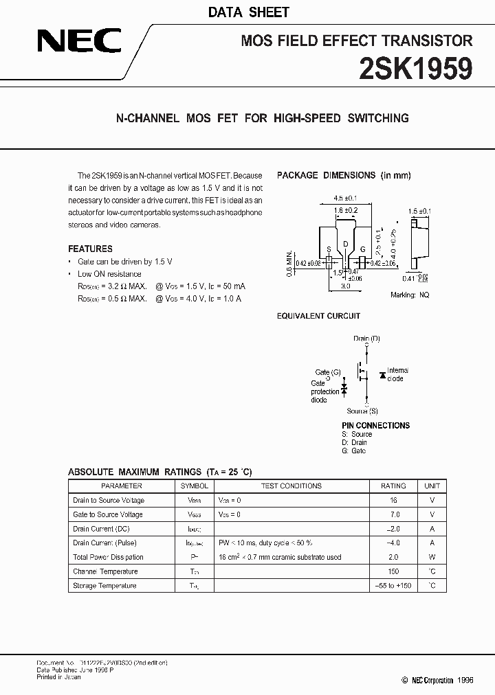 2SK1959_310327.PDF Datasheet