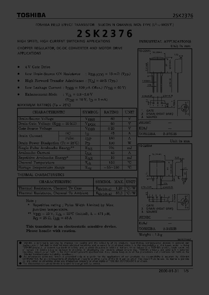 2SK2376_352768.PDF Datasheet