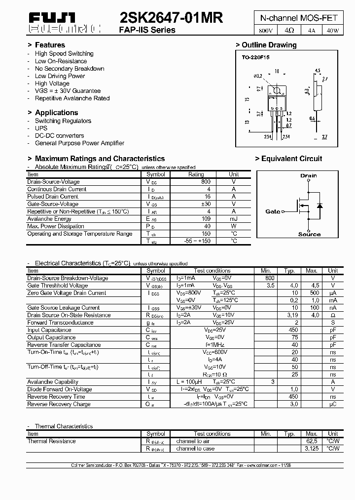 2SK2647_196325.PDF Datasheet