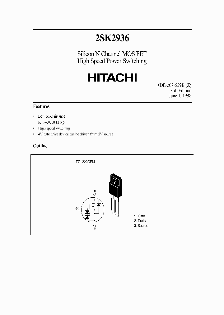 2SK2936_330888.PDF Datasheet