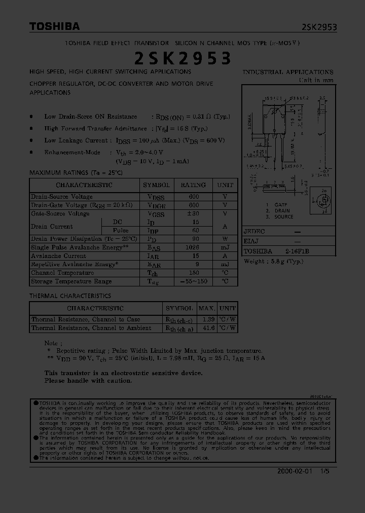 2SK2953_352230.PDF Datasheet