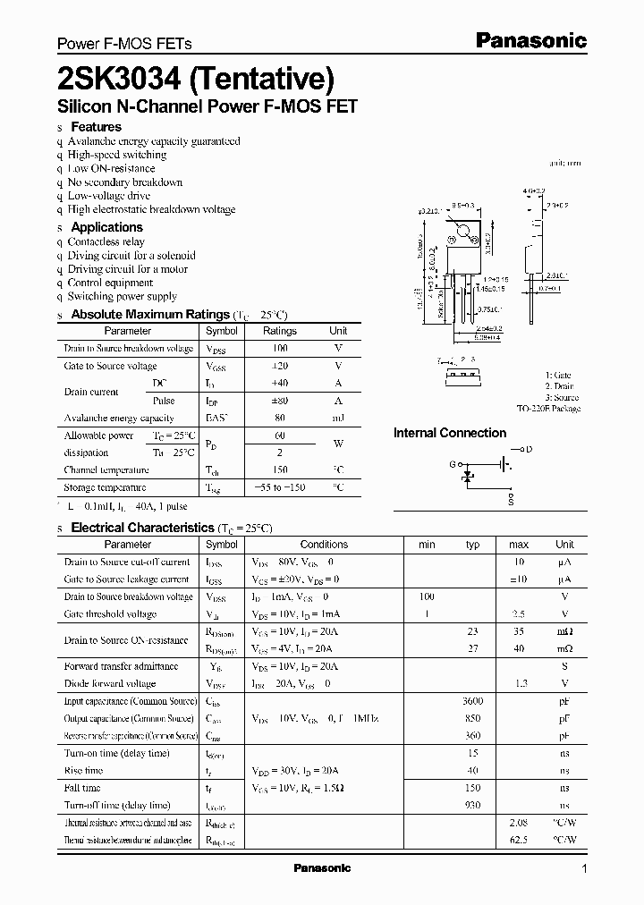 2SK3034_354609.PDF Datasheet