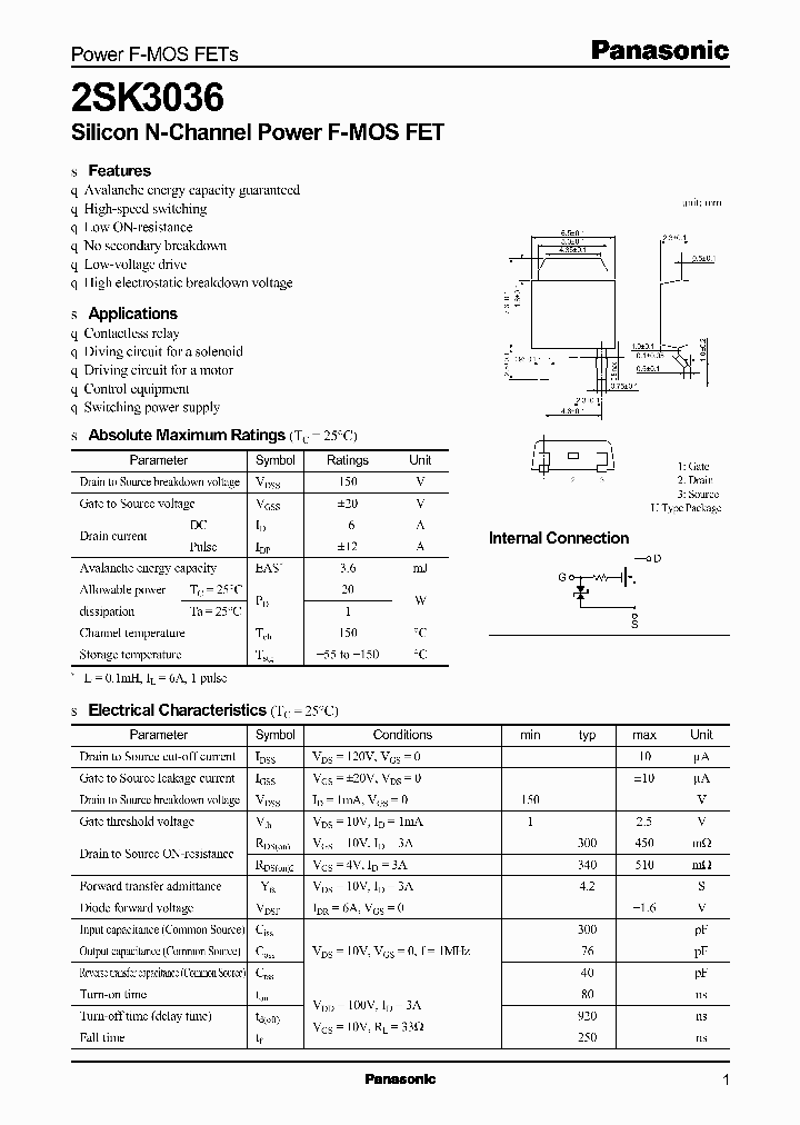 2SK3036_354611.PDF Datasheet