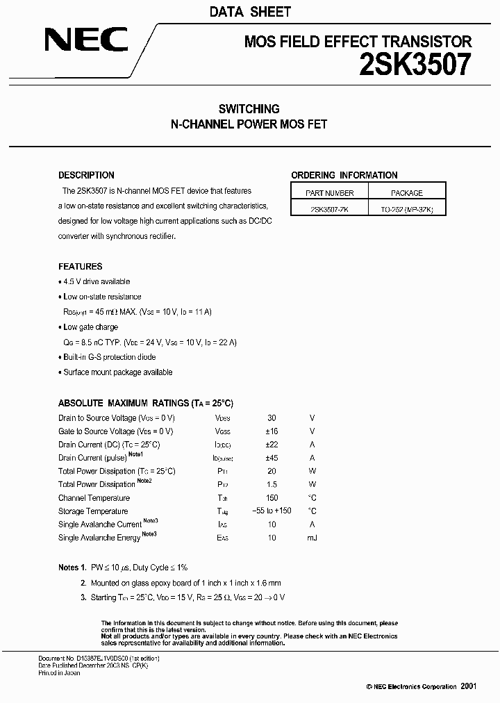 2SK3507_358854.PDF Datasheet