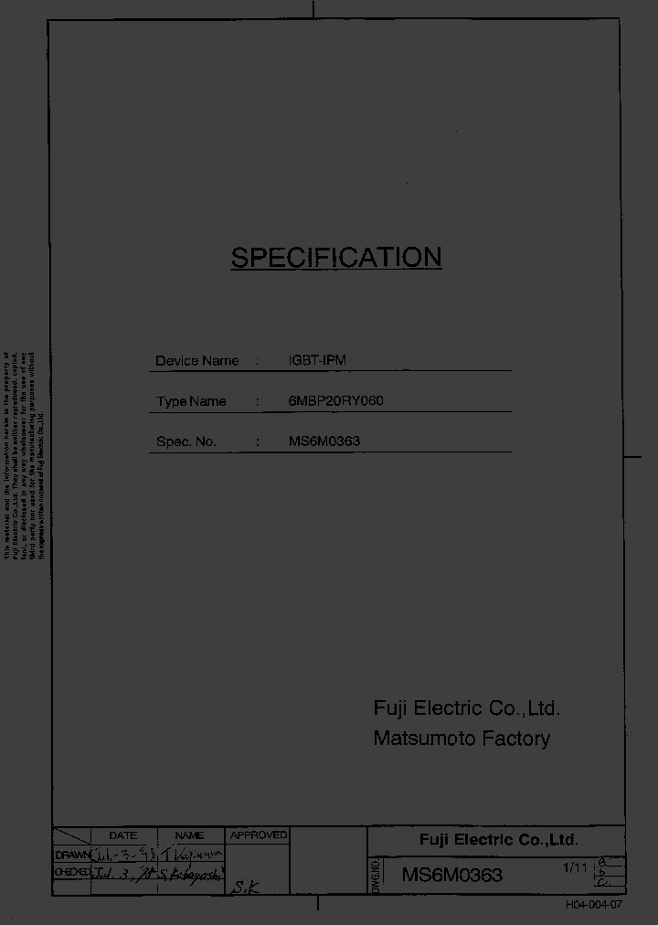 6MBP20RY060_334404.PDF Datasheet