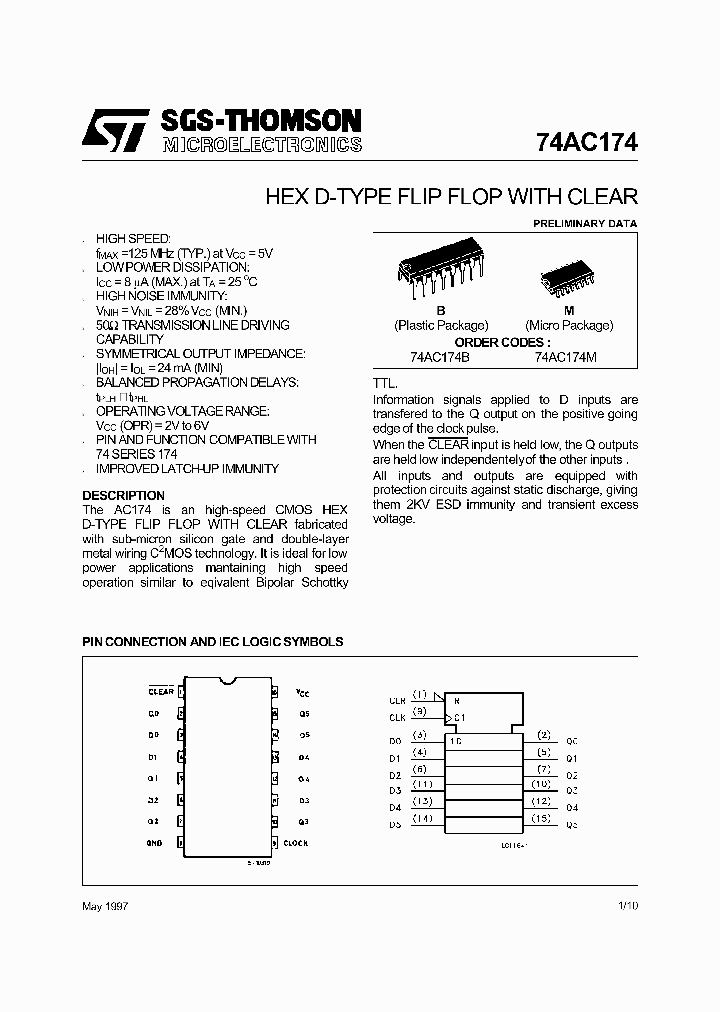 74AC174_17672.PDF Datasheet