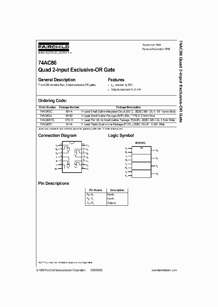 74AC86_317227.PDF Datasheet