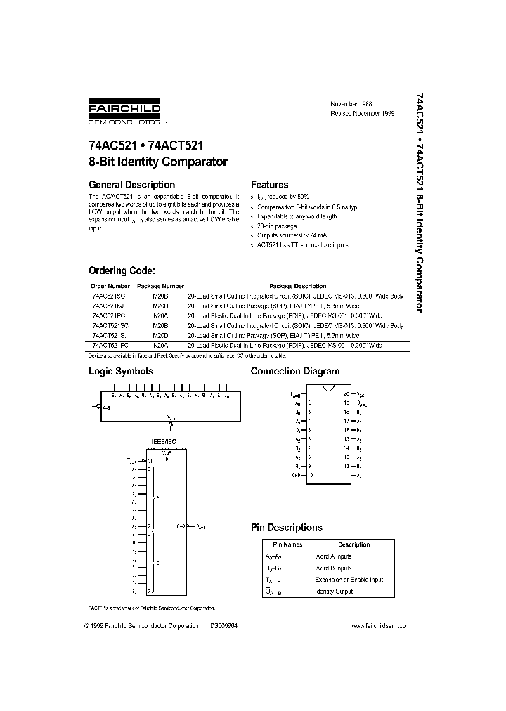 74ACT521_374848.PDF Datasheet
