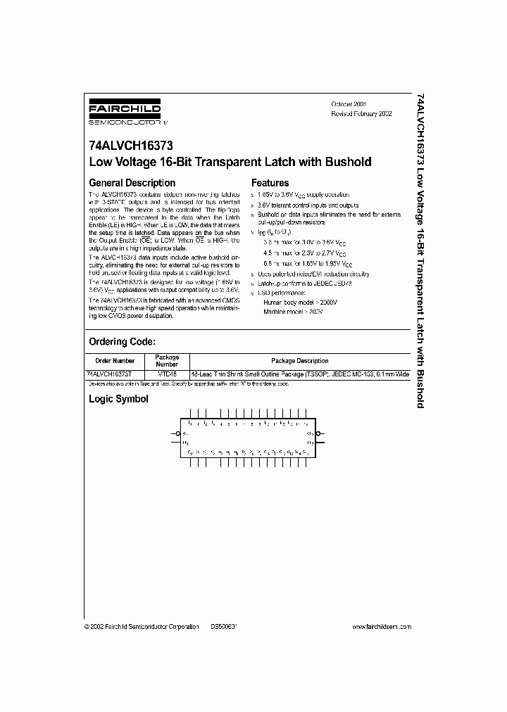 74ALVCH16373_312986.PDF Datasheet