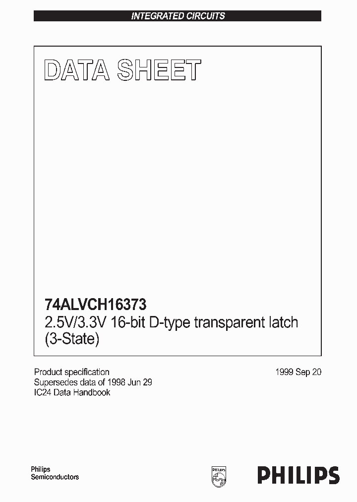 74ALVCH16373_312992.PDF Datasheet