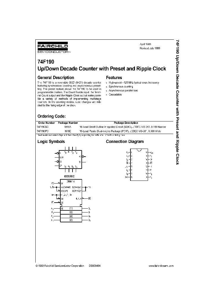 74F190_367699.PDF Datasheet