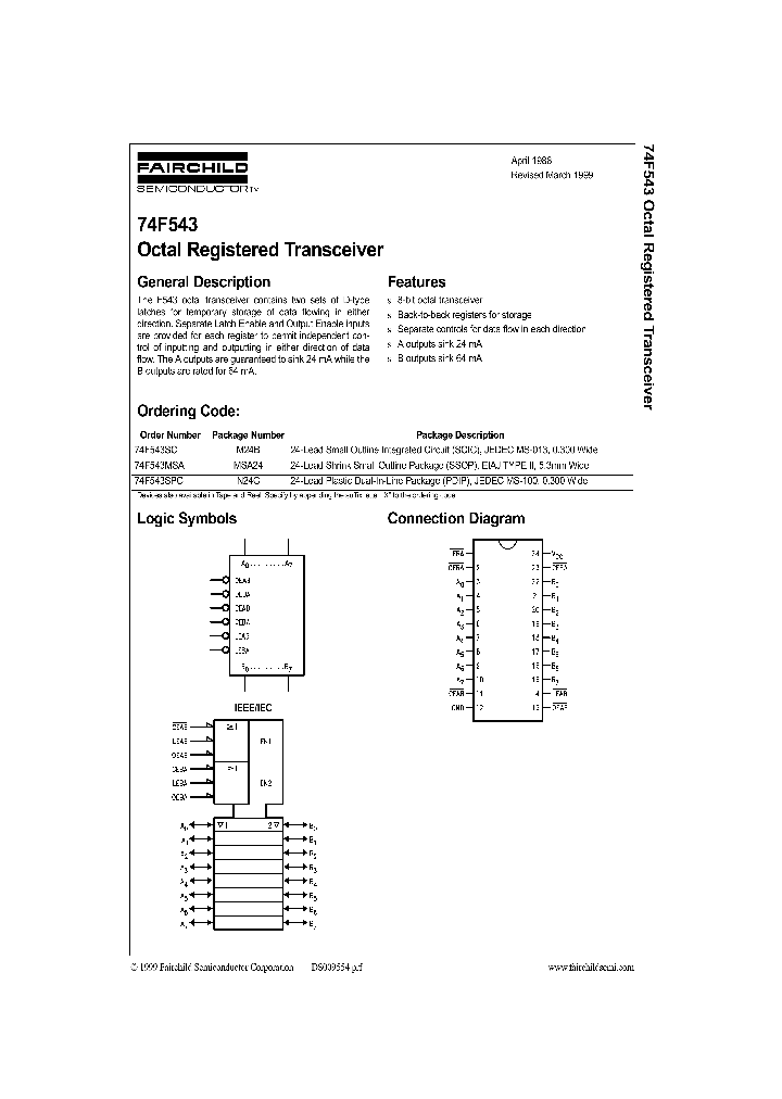74F543MSA_96775.PDF Datasheet