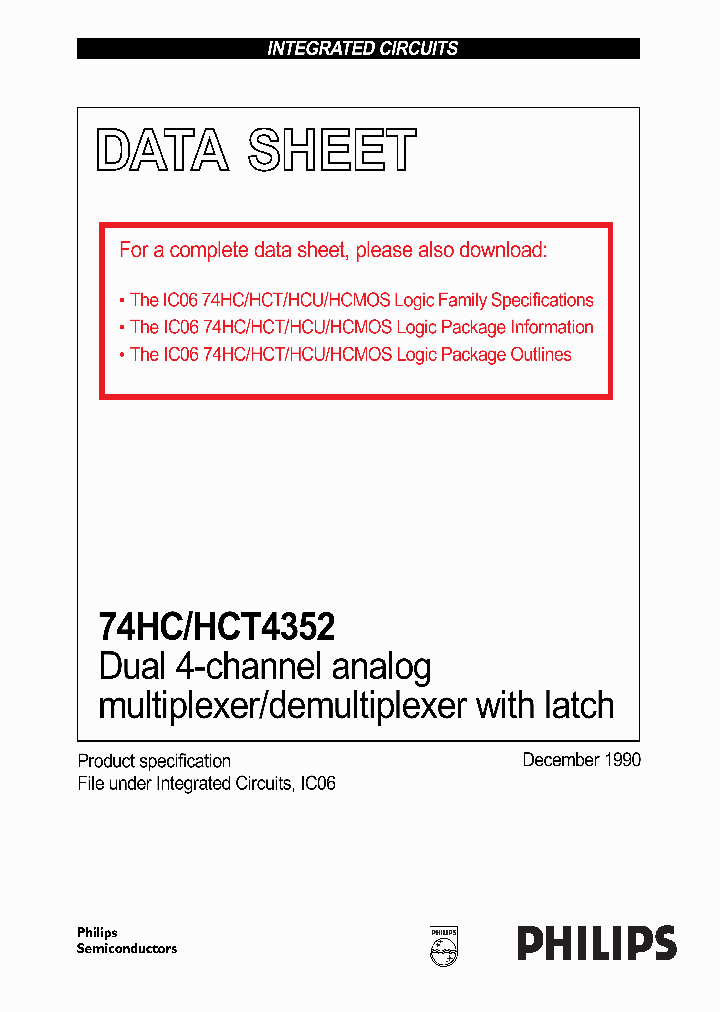 74HCT4352_14515.PDF Datasheet