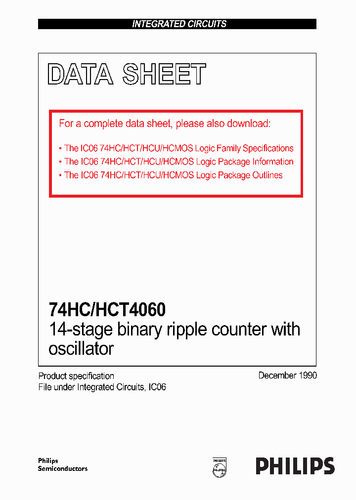 74HCT4060_369425.PDF Datasheet