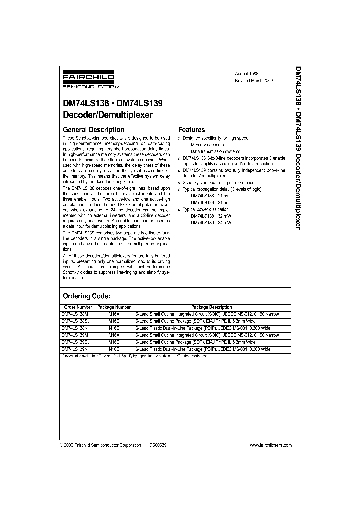 74LS139_343760.PDF Datasheet