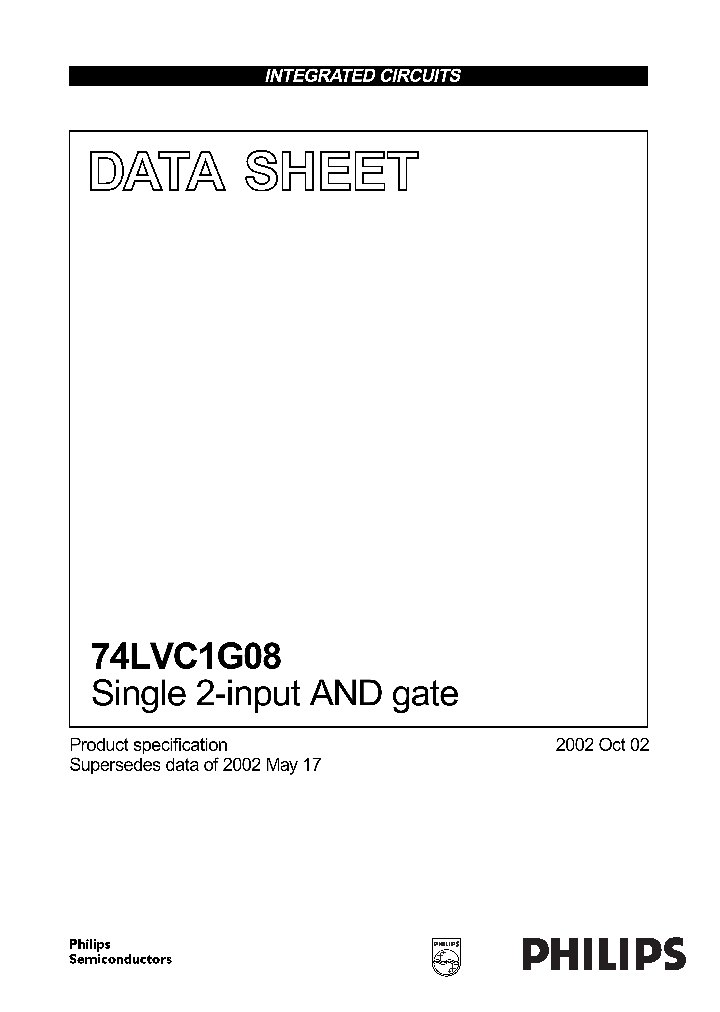 74LVC1G08_366401.PDF Datasheet
