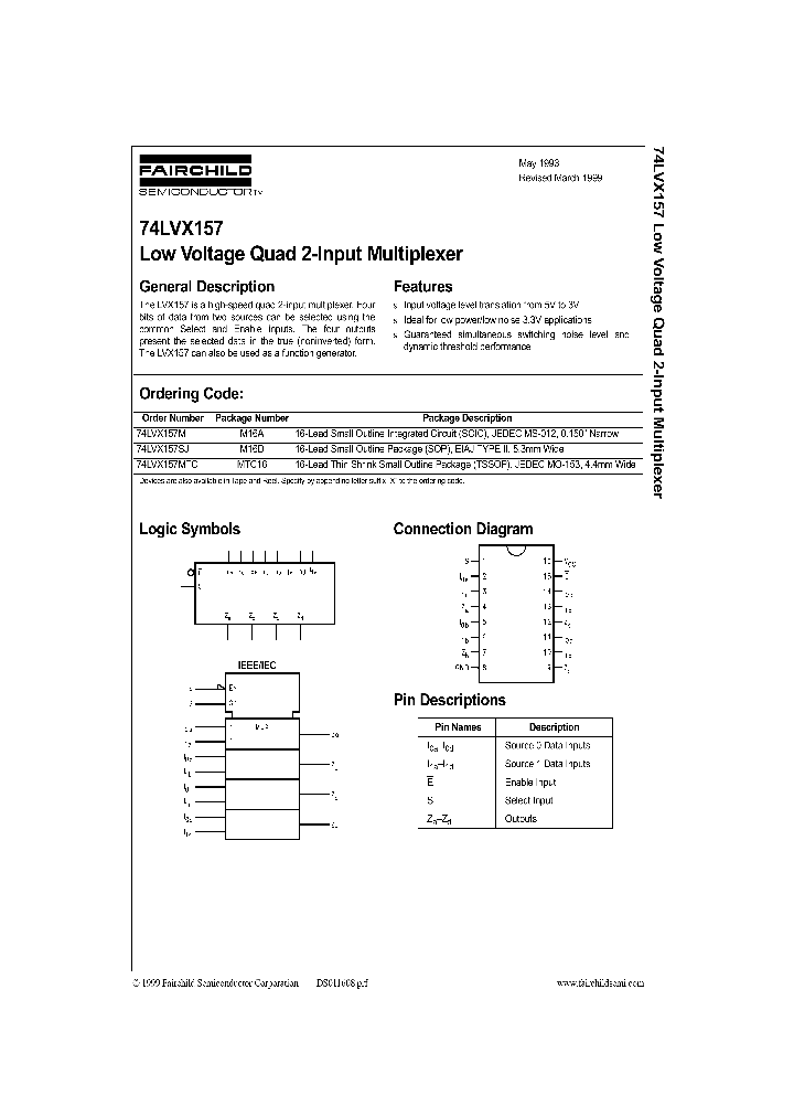 74LVX157_341109.PDF Datasheet