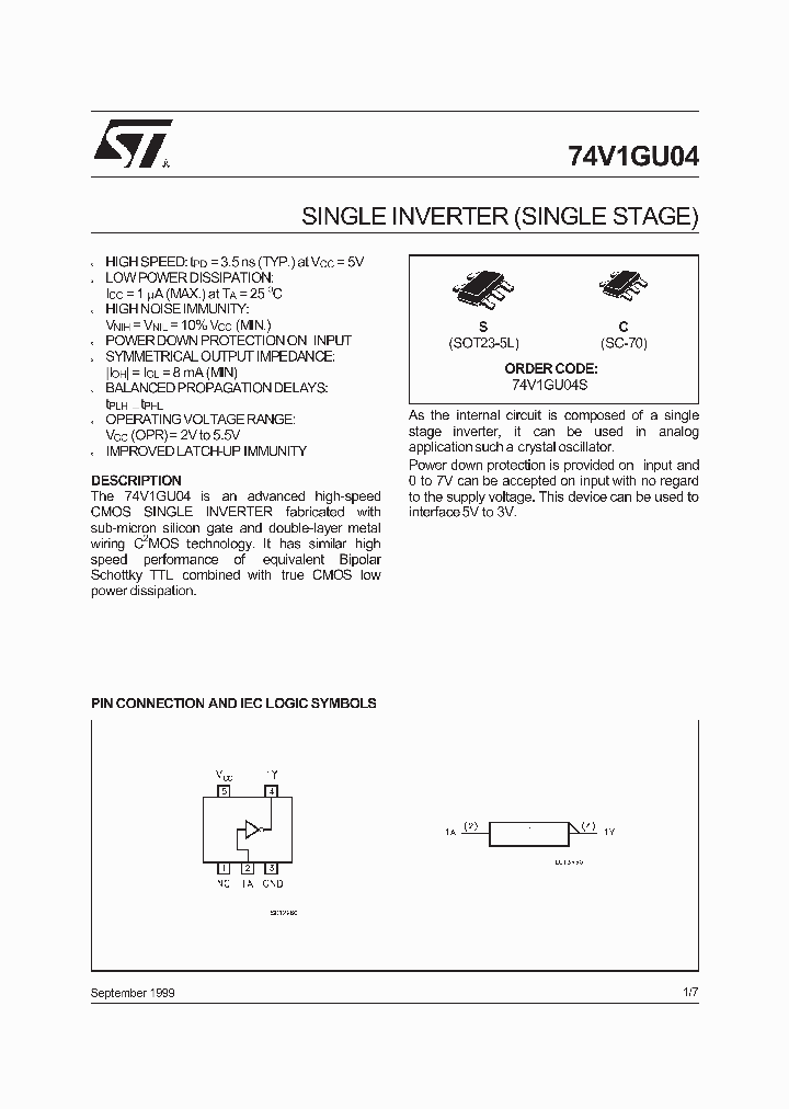 74V1GU04_313498.PDF Datasheet