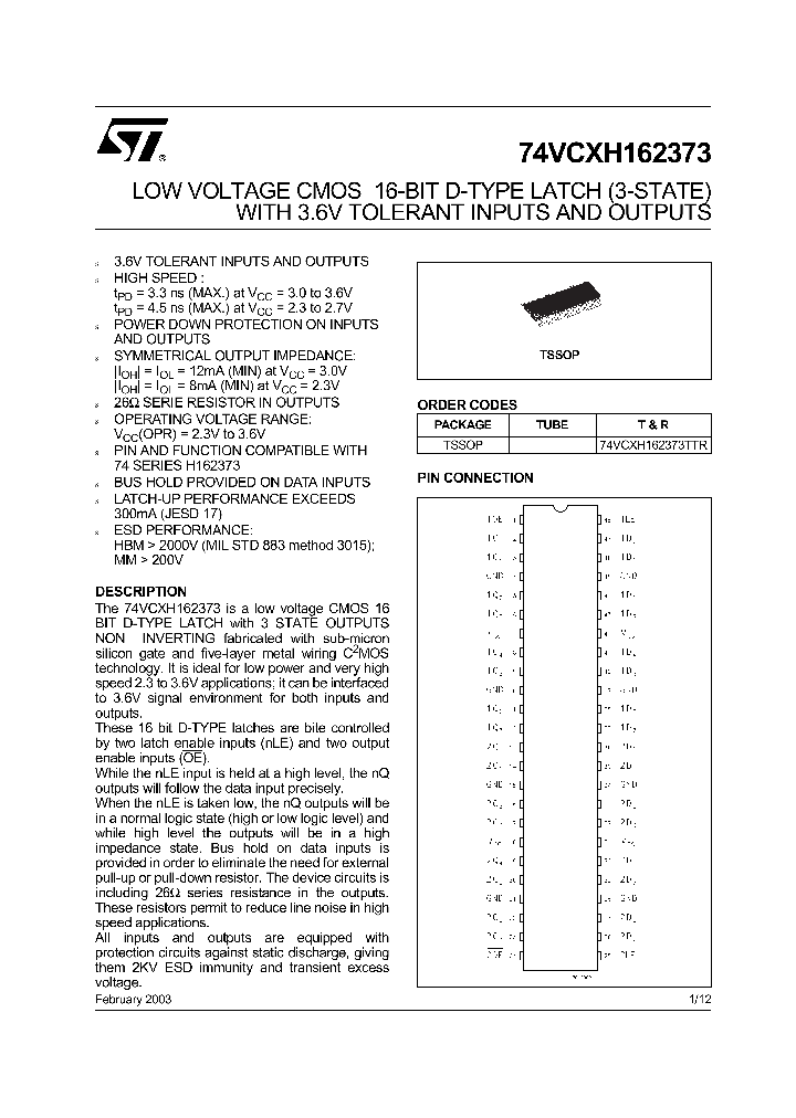 74VCXH162373_356178.PDF Datasheet