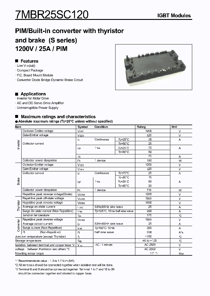 7MBR25SC120_332634.PDF Datasheet