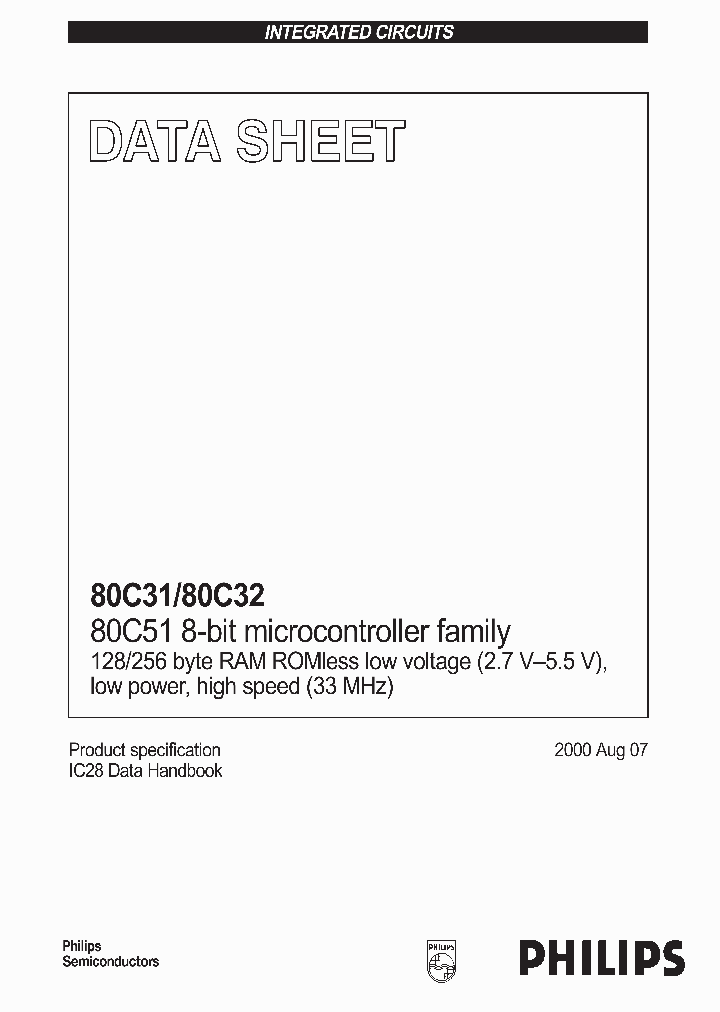 80C31_327861.PDF Datasheet
