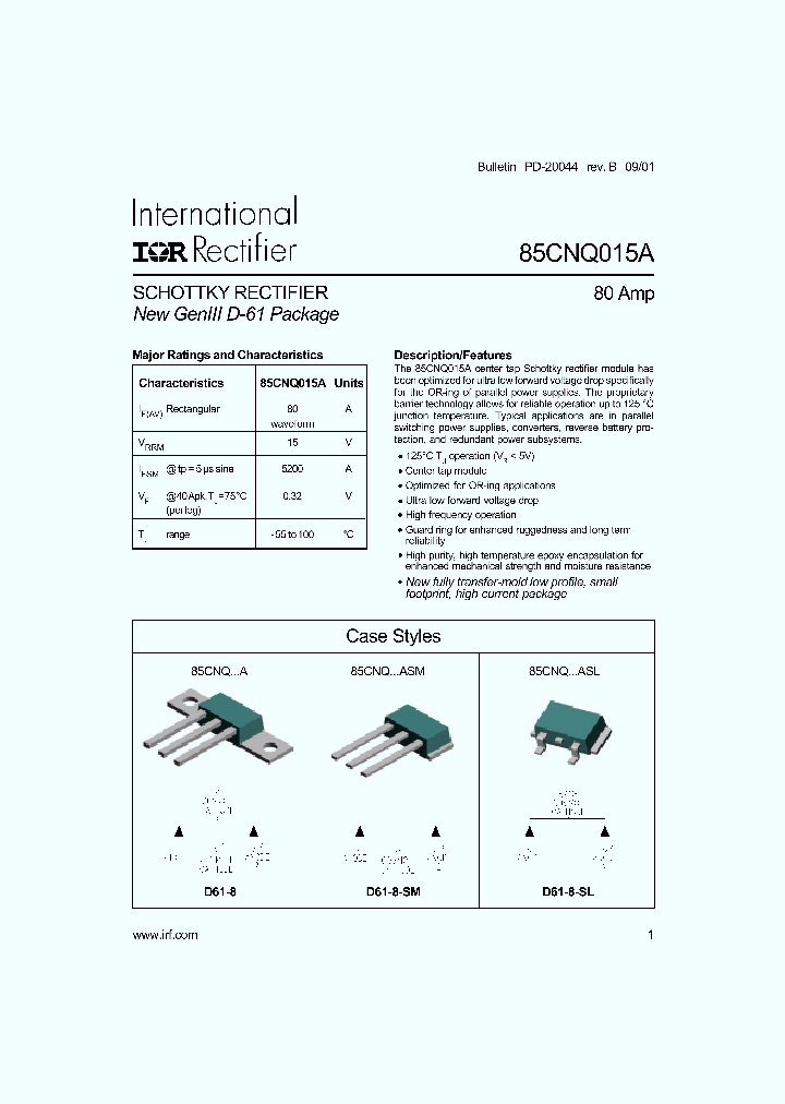 85CNQ015A_359128.PDF Datasheet