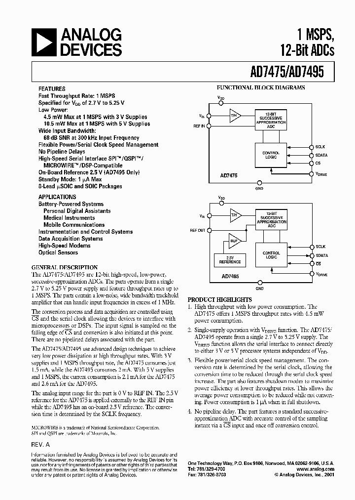 AD7475AR-REEL7_371053.PDF Datasheet